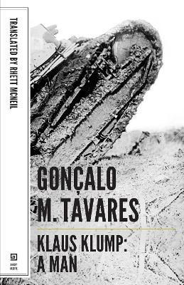 Libro Klaus Klmup - A Man - Goncalo M. Tavares