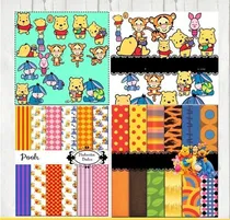 Comprar Kit Imprimible  Winnie Pooh Imagen Fondos