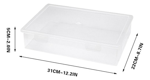 Caja Organizadora De Documentos A4 Apta Para Escritorio The