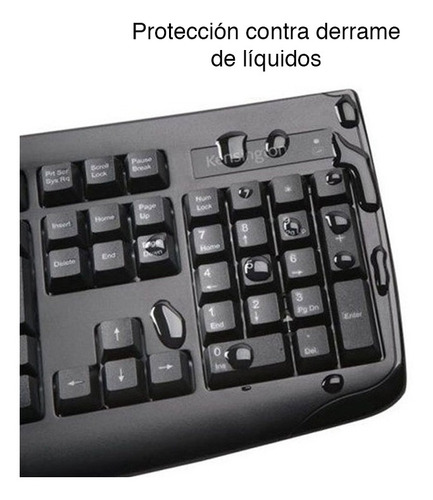 Combinação de teclado e mouse sem fio Kensington K72324es Profit