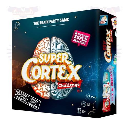 Super Cortex Challenge Juego De Mesa Solo Para Cerebritos