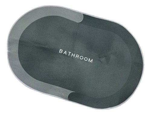 Alfombrilla De Baño Superabsorbente En Forma De X, Absorbent