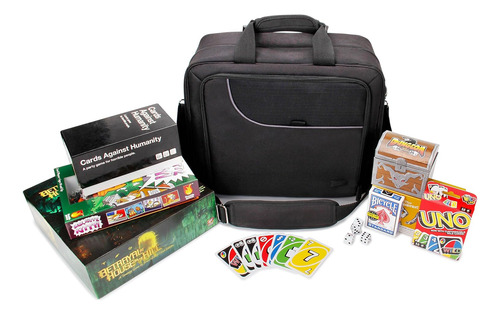 Estuche Transporte Juegos Mesa Compartimentos Almacenamiento