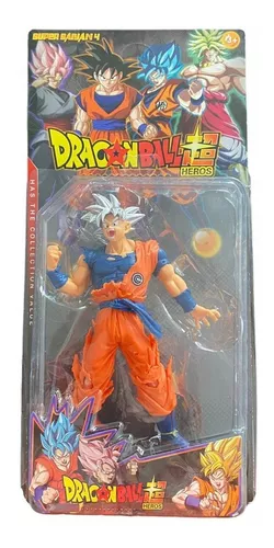 Boneco Dragon Ball Z Goku 20cm Cinza Ultra Instinct Prateado - DS - Bonecos  - Magazine Luiza