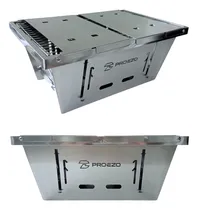 Comprar Churrasqueira De Inox Dobrável Portátil Camping A Carvão