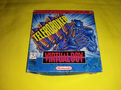 Teleroboxer Virtual Boy Completo Con Caja Y Manuales Envío G