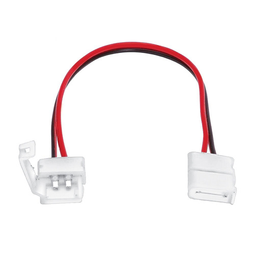 Conector Doble Para Tira Led Con Cable 2835 3528 5050 Rgb