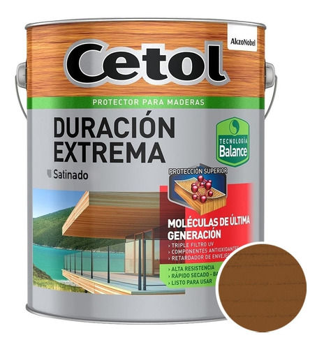 Cetol Duracion Extrema Roble Sat Al Agua X 1l - Caporaso