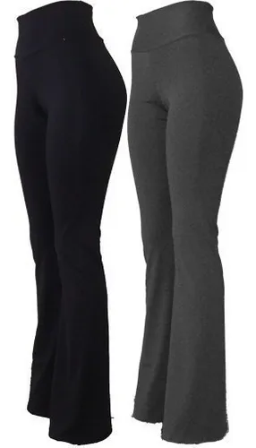 Calça boca de sino legging discount