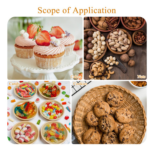 100 Unidades De Copos De Cozinha, Embalagens De Cupcake De P