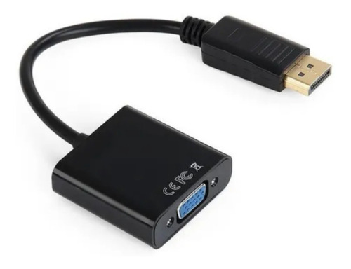 Adaptador Displayport A Vga Full Hd 1920 X 1200 / 1080p