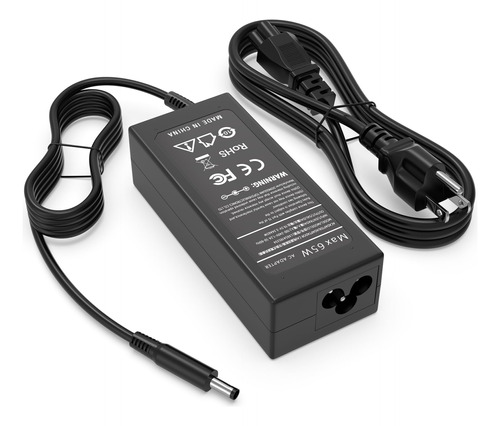 Adaptador De Ca De 65 W Para Dell Inspiron 15         Carga.