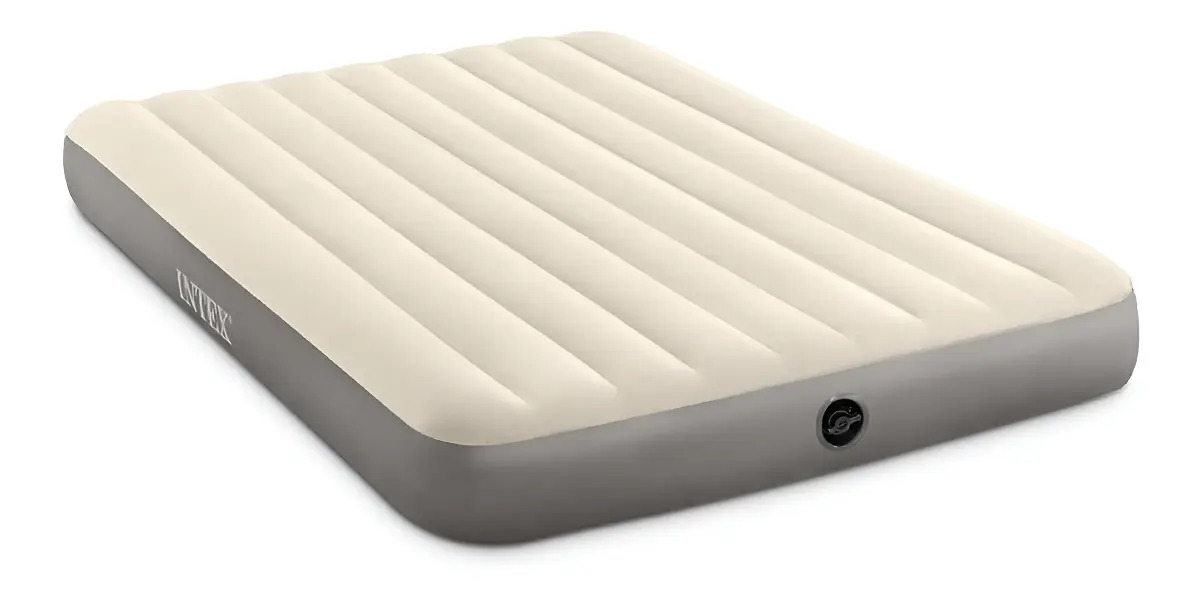 Colchão Inflável Queen Size Dura-Beam Standard c/ Tecnologia Fiber-Tech – Intex 64103