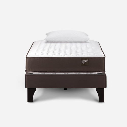 Cama Europea Rosen Ergo T New 1 Plaza + Almohada Light