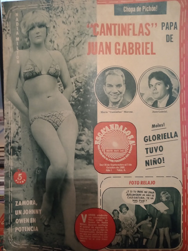 Elsa Linares En Revista Escandalosa Octubre 1980 Magda Uribe