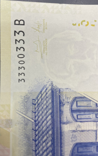 Billete 20 Mil Pesos Capicúa Sin Circular