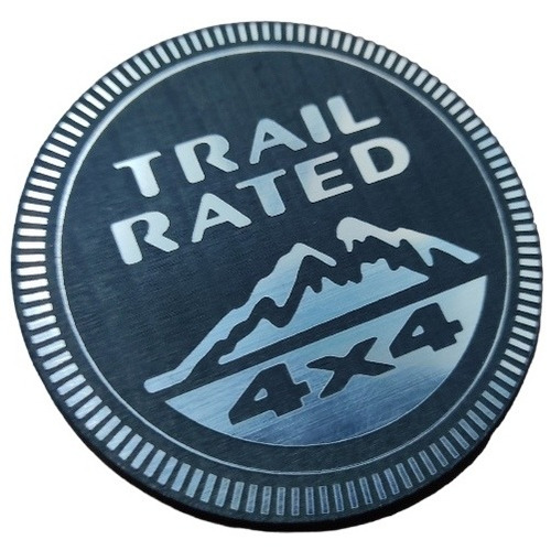 Emblema Trail Rated 4x4 Jeep Grand Cherokee 4g Guardafango