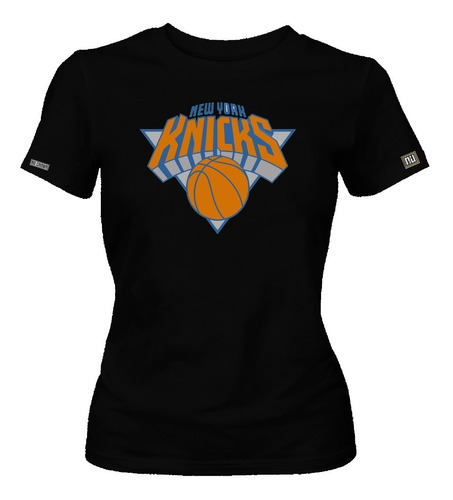 Camiseta New York Knicks Logo Basquet Dama Mujer Dbo