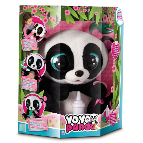 Yoyo El Panda Interactivo Y Accesorios Original De Club Petz