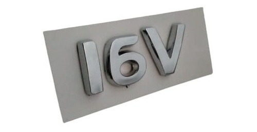 Insignia Emblema 16 V Adapt.fiat-ren-chev .crom. Ver Medidas