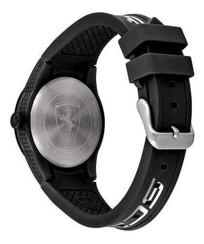 Imagen 3 de 4 de Reloj Ferrari Caballero Color Negro 0830613 - S007