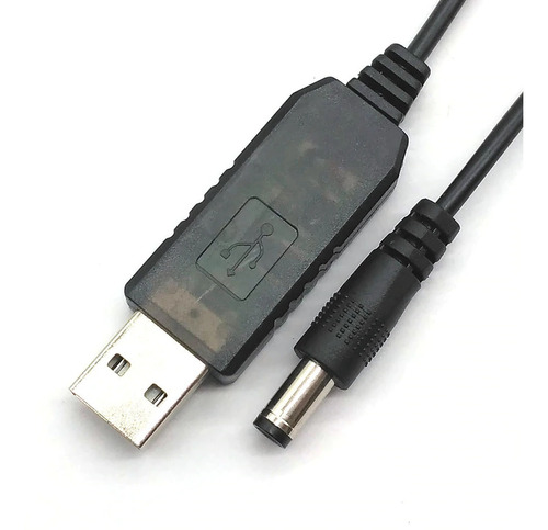 Cable Elevador Voltaje Usb 5v A 9v 700ma Plug 2.1x5.5mm Emn