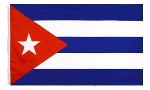 Bandera Cuba 150 X 90 Cms Poliester