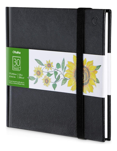 Arte De Capa Dura Do Caderno Ohuhu Marker Sketchbook Pads
