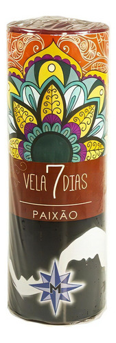 Vela De 7 Dias Vermelha Paixão