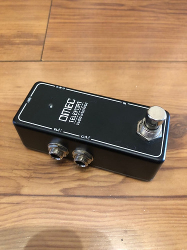 Pedal Omec Teleport Audio Interface - Em Bom Estado