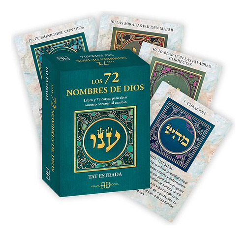 Los 72 Nombres De Dios (libro + 72 Cartas) Original 