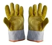 Comprar Guantes Cuero Descarne Trabajo Puño Corto Reforzado X Docena