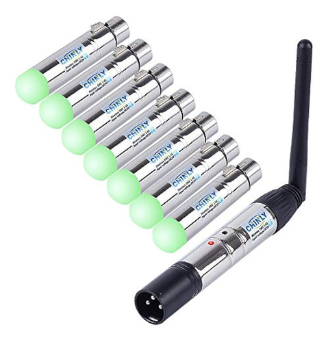 Dmx Inalámbrico, Chinly 8pcs 2.4g Dmx 512 1 Transmisor Macho