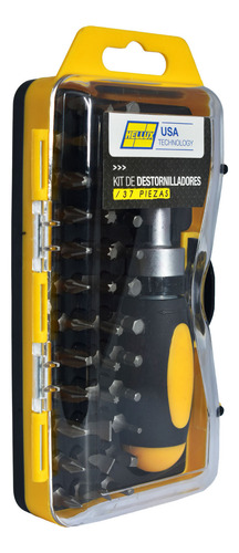Kit Destornillador Puntas Hellux Het36439