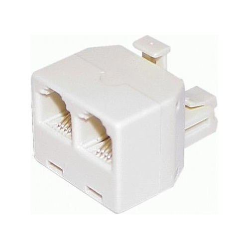 8p8c Adaptador 1plug / 2 Jack Paq. 5pcs