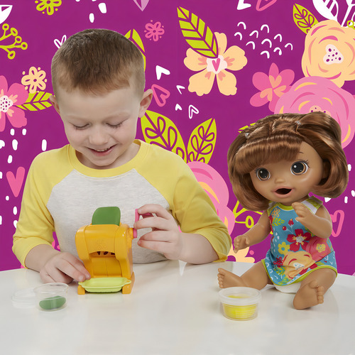 Boneca Baby Alive Festa Das Massas Morena - Hasbro E3696