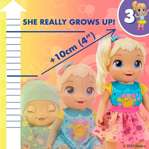 Baby Alive Baby Grows Up Bebe Que Crece Y Habla De Verdad