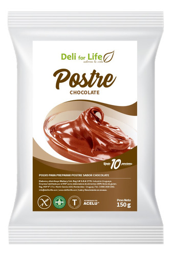 Postre Chocolate 150g