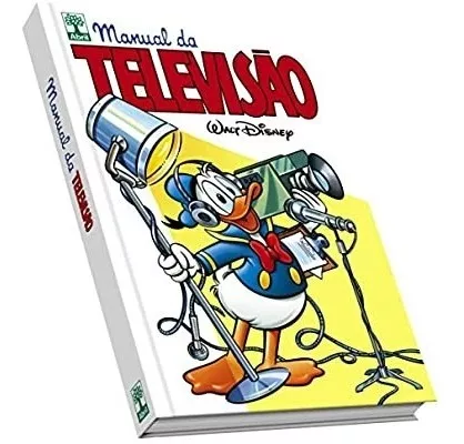 antigo livro capa dura manual do peninha Disney editora