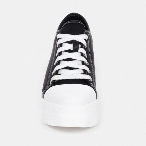 Imagen 3 de 10 de Tenis Sneaker Plataforma 7cms Felipe Rentería Tallas22-27mx