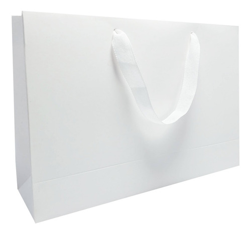 Imagen 2 de 4 de Bolsas De Cartulina 30x20x8 Cm X 10u Sublimable
