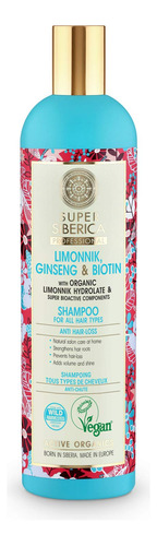 Natura Siberica Super Limonnik Ginseng & Biotin Champú Nat.