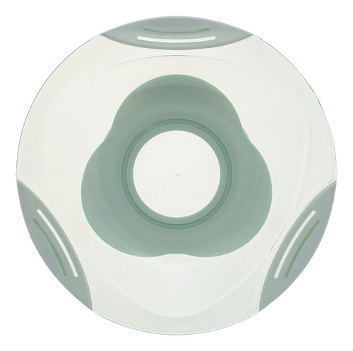 Pratinho Infantil Fundo Com Ventosa 6m+ Verde Buba 18863