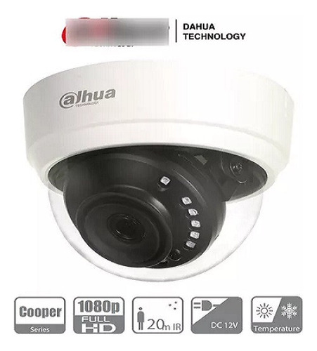Dahua Hac-d1a21n, Camara De Vigilancia 2mp 1080p Hdcvi 2.8mm Color Blanco