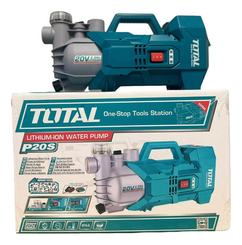Bomba Agua Inalámbrica 20v 180w Total Tgwpli201801
