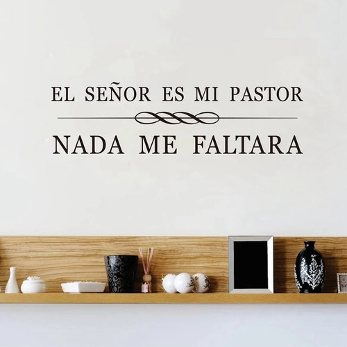 Decorativo Señor Es Mi Pastor Vinilandia