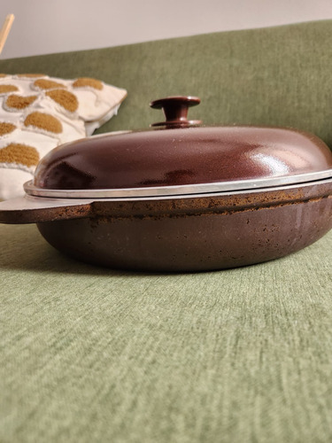 Olla Paellera Essen Original 32 Cm Calidad Y Durabilidad Marrón