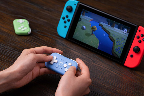 Gamepad De Bolsillo Micro Bluetooth De 8 Bits Para Switch, C