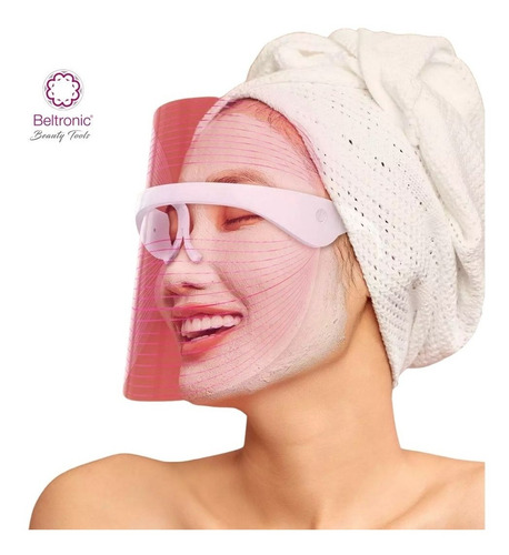 Imagen 5 de 12 de Mascara Led Usb Piel Rosacea Arrugas Acne