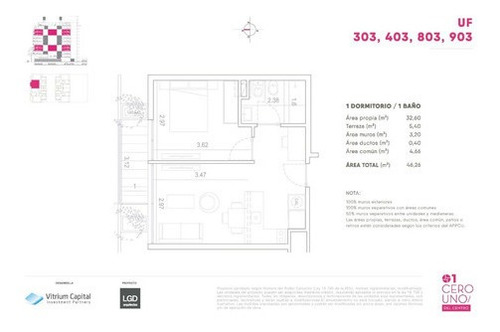 Imagen 2 de 9 de Va768 - Venta Apartamento 1 Dormitorio - 01 Del Centro